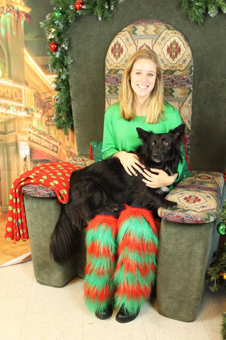 Elf with Dog