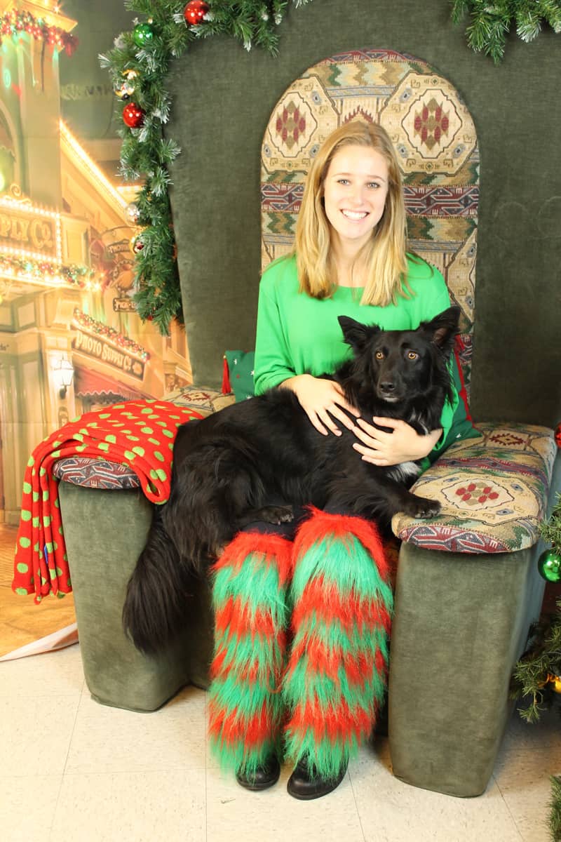 Elf with Dog